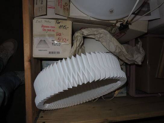 Blandede lamper og lampeskærme (LE KLINT mm.)