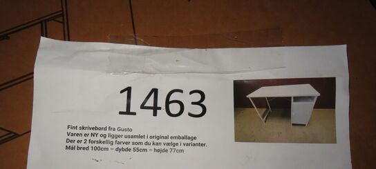 10 stk. Skriveborde (Sorte)