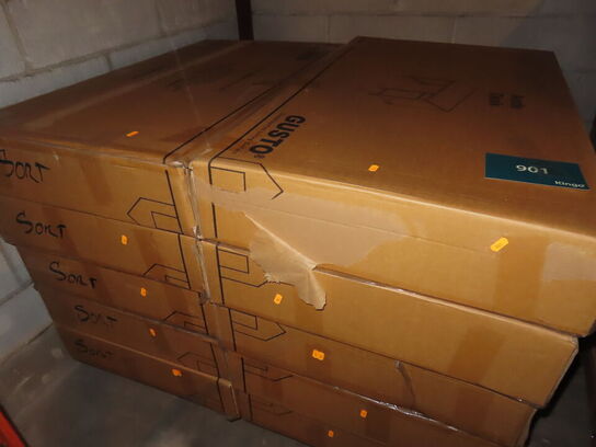 10 stk. Skriveborde (Sorte)