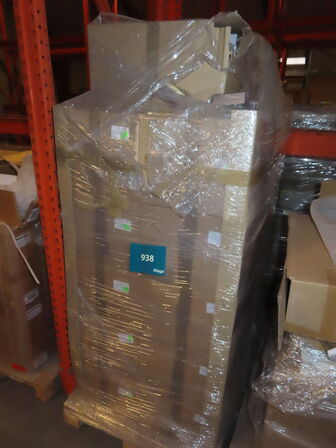 Palle med møbelfødder i plast