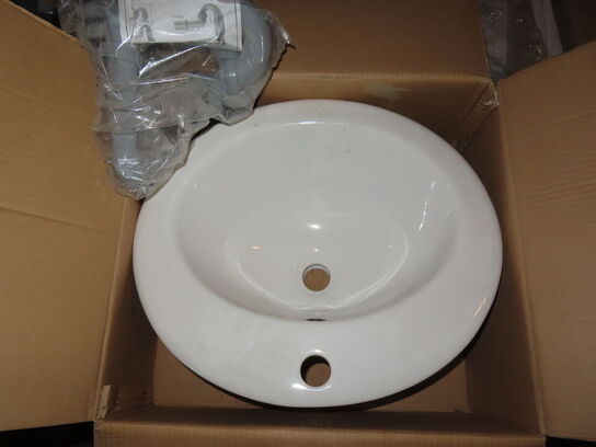 8 stk. Porcelæns håndvaske