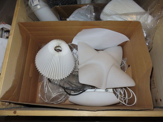 Blandede lamper og lampeskærme (LE KLINT mm.)