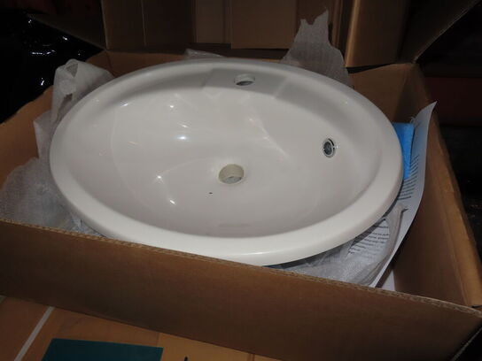 16 stk. Håndvaske (ovale)