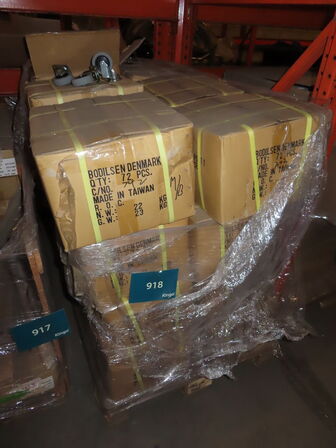 ca. 1700 stk. møbelhjul