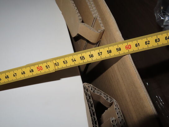 4 stk. Bordplader med integreret vask