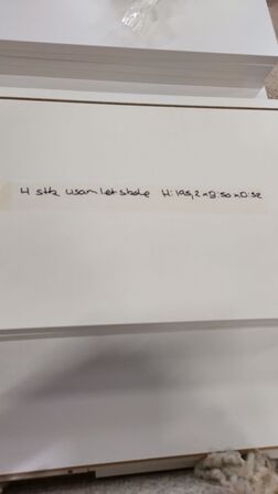 4 stk. usamlet højskabe H: 195,2 x B: 50 x D: 32,0