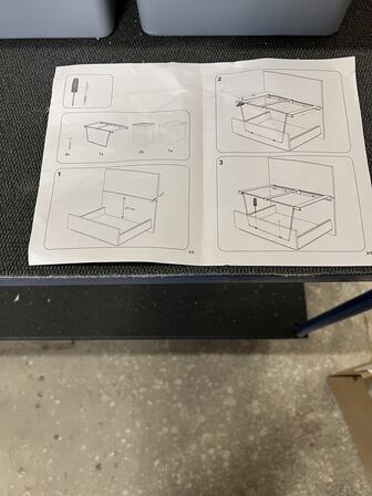 1 stk skraldesæt til 80 cm skab.