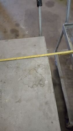 3 stk. Vogne med gummihjul