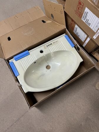 5 stk. Badeværelsesvaske