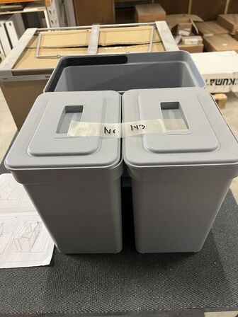 1 stk skraldesæt til 80 cm skab