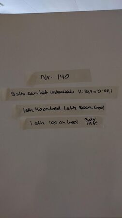 3 stk. samlet underskabe