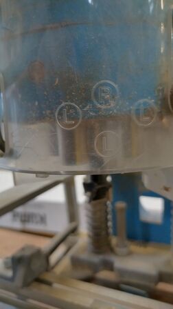 Hettich boremaskine til hængsler