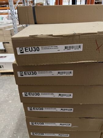 Diverse skabe - 13 stk.