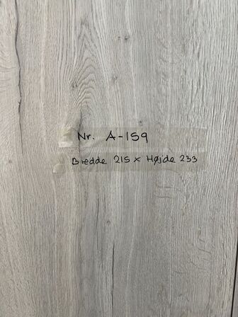 2 stk. Foldelåger fra udstilling