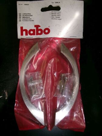 8 x 2 stk. møbelgreb HABO Emilia