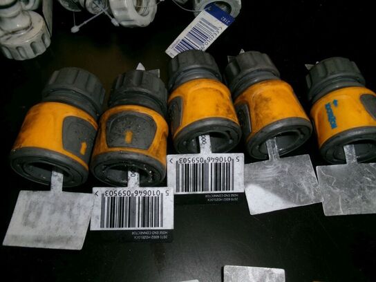 10 stk. blandet tilbehør t/ havevanding