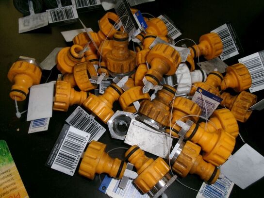 10 stk. blandet tilbehør t/ havevanding