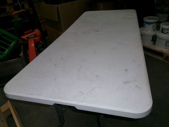 Klapbord kraftig plast