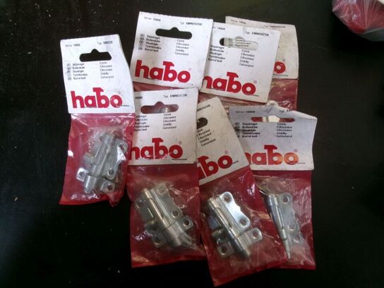 7 stk. skudrigle små