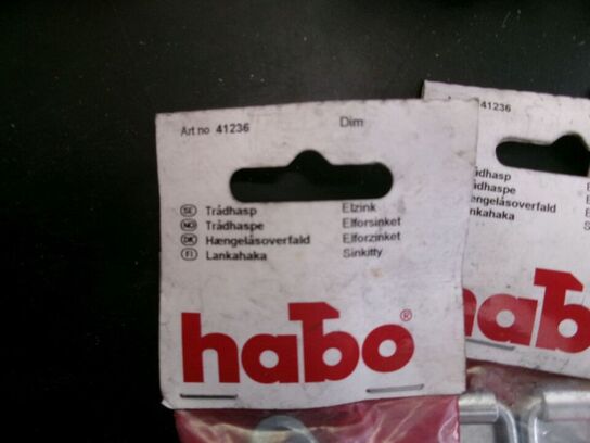 5 stk. hængelåsoverfald store