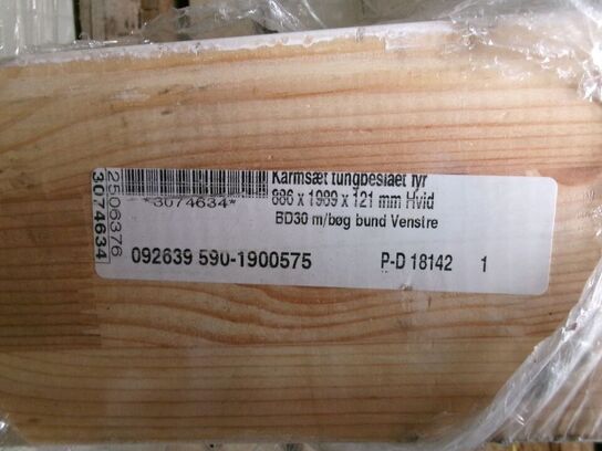 Karmsæt branddør venstre