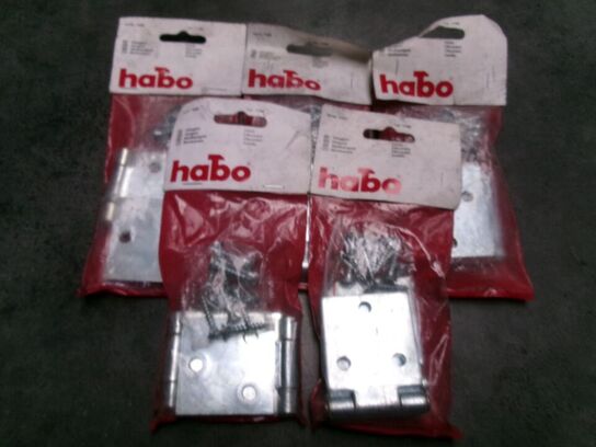 8 x 2 stk. bladhængsel