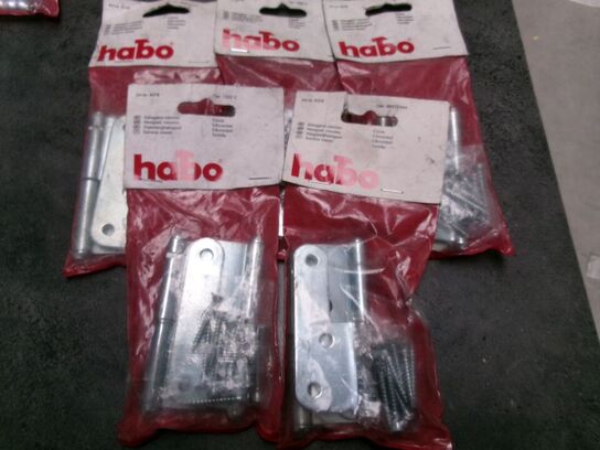 5 x 2 stk. hamborghængsel, venstre