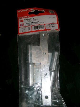 12x2 stk. dørhængsler