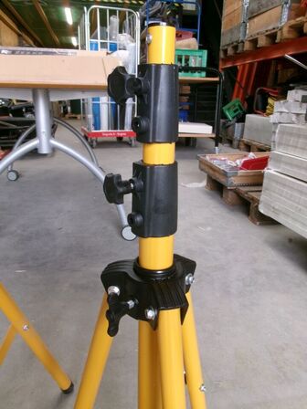 3 stk. Tripod gulvstativ til LED-projektører