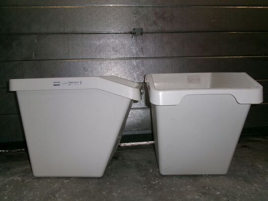 2 stk. sorteringsbokse IKEA Sortera