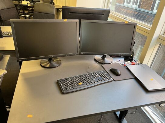 Computer m. Mus, tastetur og headset ASUS/LENOVO MPNXB1C280F1