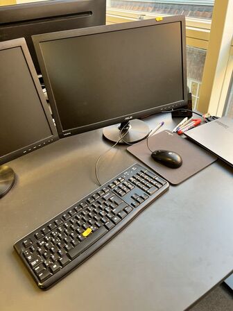 Computer m. Mus, tastetur og headset ASUS/LENOVO MPNXB1C280F1