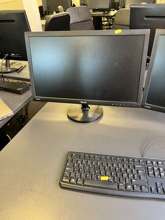 Computer m. Mus, tastetur og headset ASUS/LENOVO MPNXB1C280F1