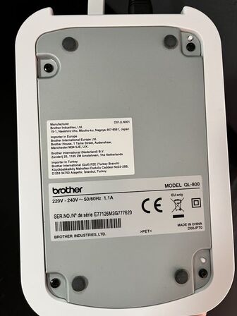 Labelprinter BROTHER QL-800