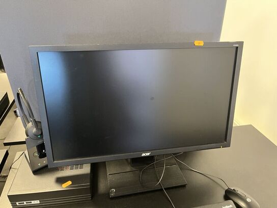 Computer m. Mus, tastetur og headset ASUS VS247