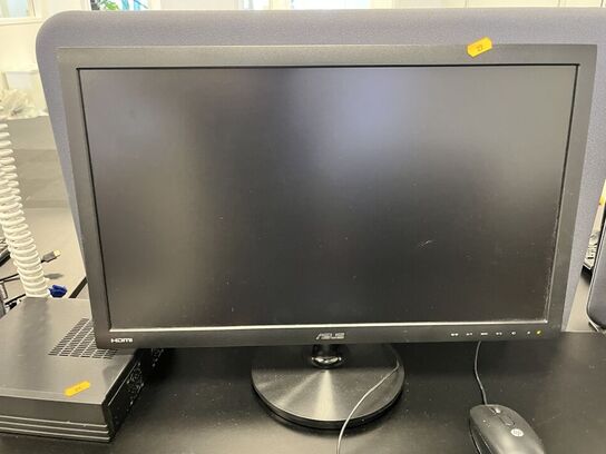 Computer m. Mus, tastetur og headset ASUS VS247