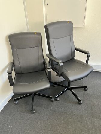 2 stk. Kontorstole