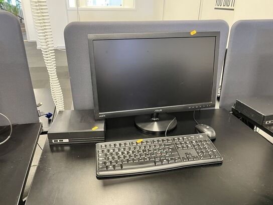 Computer m. Mus, tastetur og headset ASUS VS247