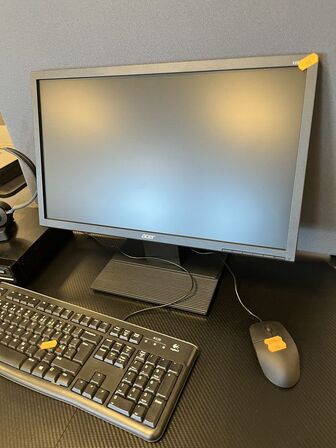 Computer m. Mus, tastetur og headset ASUS VS247