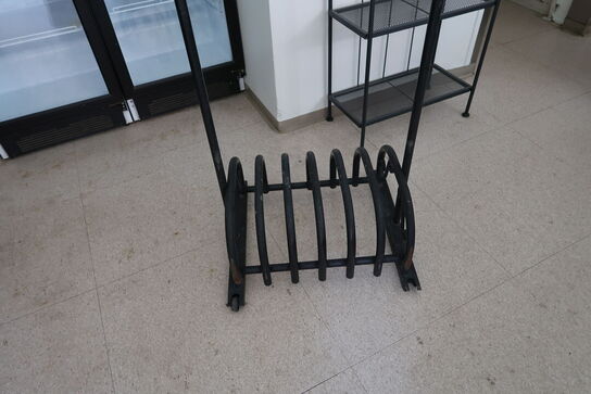 Skilt samt cykelholder