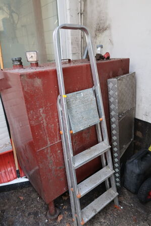 Trappestige, sækkevogn