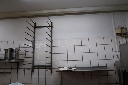 Vægstsativ samt vægreol