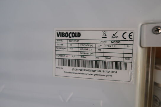1 stk. køleskab VIBOCOLD SCU 1376 CP