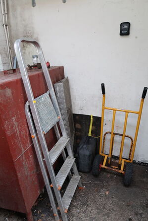 Trappestige, sækkevogn