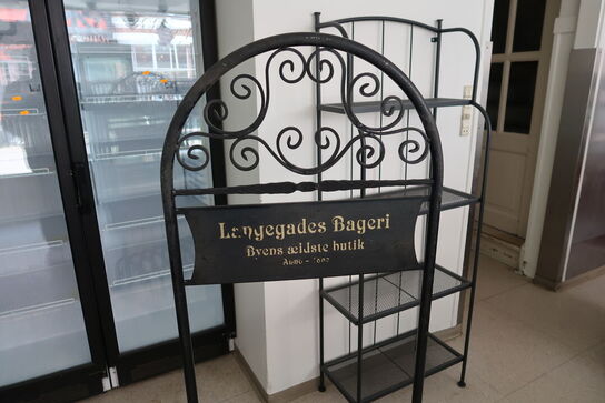 Skilt samt cykelholder