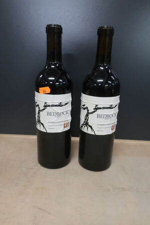 2 fl. rødvin BEDROCK WINE CO 
