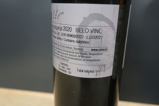 2 fl. rødvin BANDOL 2019 & COTAR VITOVSKA 2020