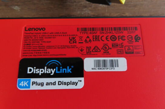 Dockingstation LENOVO THINKPAD