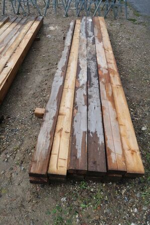 28,8 meter tømmer 63x130 mm