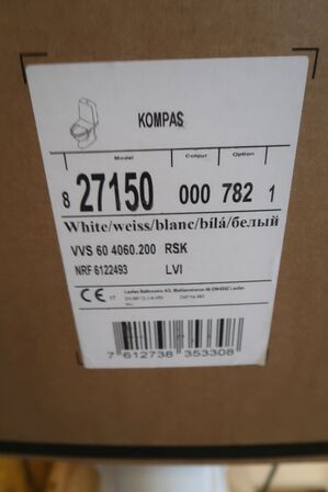 1 stk. toilet Laufen Kompas